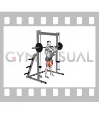 Smith Front Squat (Clean Grip)