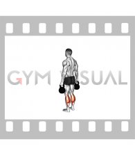 Kettlebell Standing Calf Raise