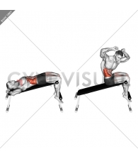 Incline Twisting Sit-up