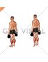 Kettlebell Standing Calf Raise