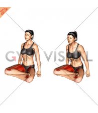 Double Pigeon Pose (female)