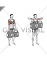 Bottle Weighted Upright Row (female)