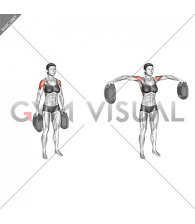Bottle Weighted Lateral Raise (female)