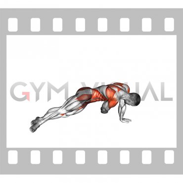 Side Plank Pull (male)