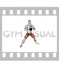 Kettlebell Cossack Squat (male)