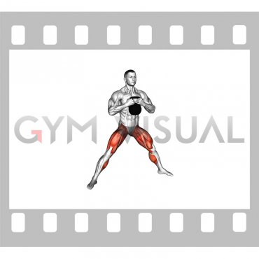 Kettlebell Cossack Squat (male)