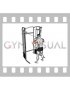 Cable Standing High Cross Triceps Extension
