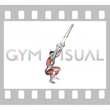 Suspender Squat Jump (male)