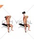 Dumbbell Seated Single Arm Overhead Triceps Extension