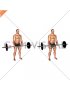 Barbell Standing Wrist Reverse Curl