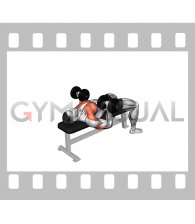 Dumbbell Reverse Bench Press