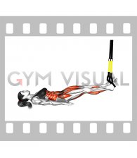 Suspender Straight Hip Leg Curl (female)