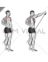 Band front lateral raise