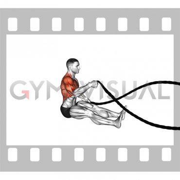Battling Ropes Seated (male)