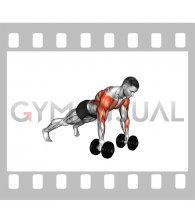 Dumbbell Deep Push-up and Renegade Row