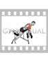 Dumbbell Incline Reverse Raise with Chest Supported (skier) (male)