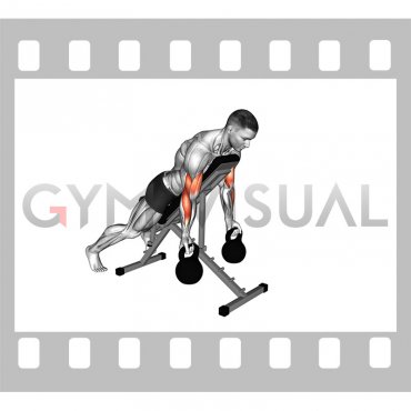 Kettlebell Prone Incline Curl