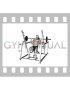 Barbell Incline Shoulders Press (inside squat cage) (male)