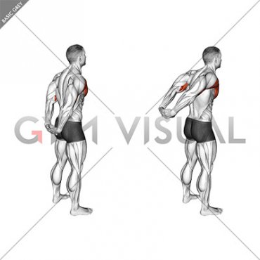 Standing Reverse Shoulder Stretch