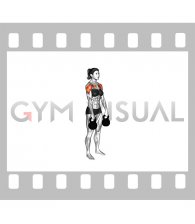 Kettlebell Front Raise (female)