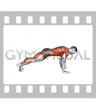 Plank Side Kick Through (male)