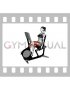 Bicycle Recline Walk (female)