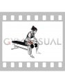 Dumbbell One Arm Reverse Wrist Curl (female)