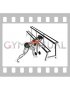 Dumbbell One Arm Row (rack support) (female)