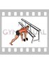 Dumbbell One Arm Row (rack support)