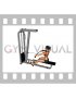 Cable Seated Wide-grip Row (female)