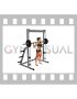 Smith Low Bar Squat (female)