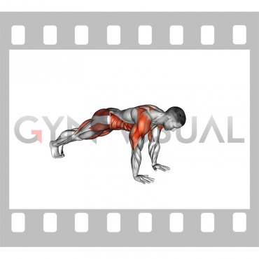 Mountain Climber and Dynamic Plank (male)