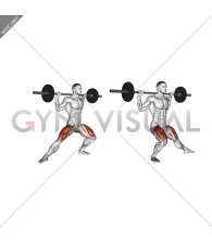 Barbell Side Split Squat