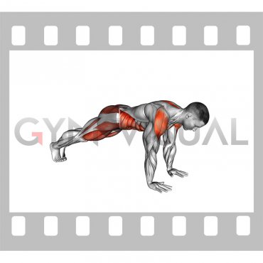 Double Plank Jack to 4 Mountain Climber (male)