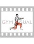 Static Lunge Rotational Chop (male)