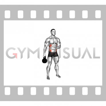 Kettlebell Suitcase Hold (male)