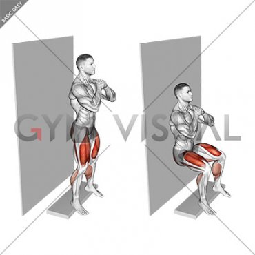 Wall sit from Deficit (male)