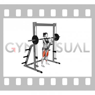 Smith Front Squat (Clean Grip) (female)