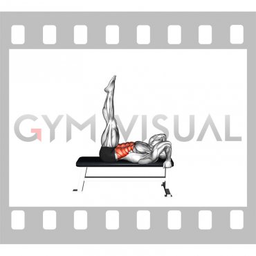 Lying Flat Hip Raise (male)