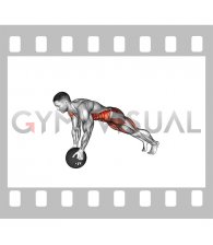 Medicine Ball Plank Jack (male)