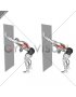 Single Arm Lat Stretch against Wall (male)