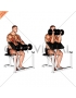 Dumbbell Seated Preacher Curl