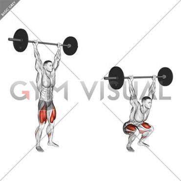 Barbell Overhead Squat