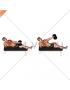 Dumbbell Side Lying One Hand Raise