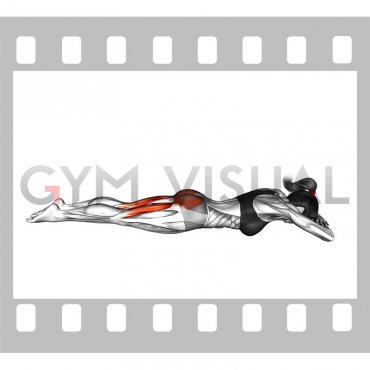 Lying Alternate Straight Leg Lift (female)