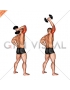 Dumbbell Standing One Arm Extension