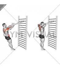 Standing Supinated Face Pull (with towels)