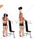 Dumbbell Standing One Arm Palm In Press