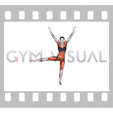 Star Reach Side Leg Lift (female)