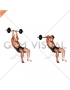 EZ Barbell Incline Triceps Extension